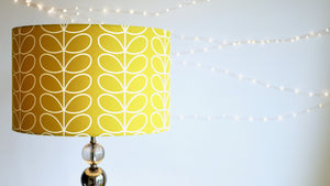 Orla Kiely Mustard Stem Lampshade - Kitsch Republic