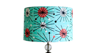 Atomic Style Retro Lampshade - For Lamp or Ceiling - Kitsch Republic