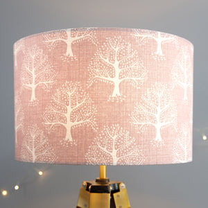 Pink Tree Blush Rose Lampshade