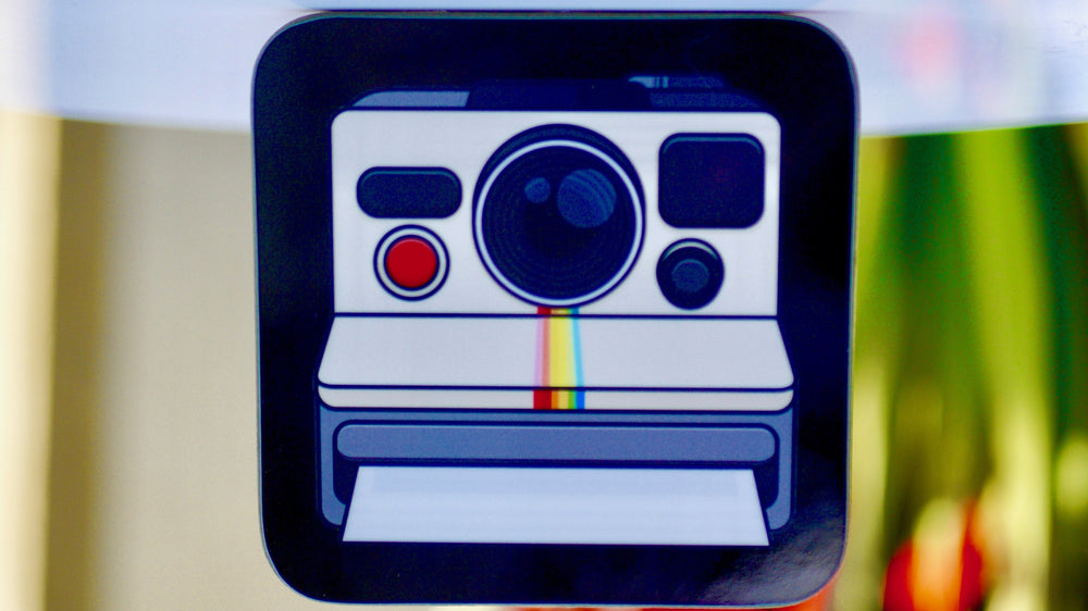 
            
                Load image into Gallery viewer, Retro Instant Camera Coaster - Kitsch Republic
            
        
