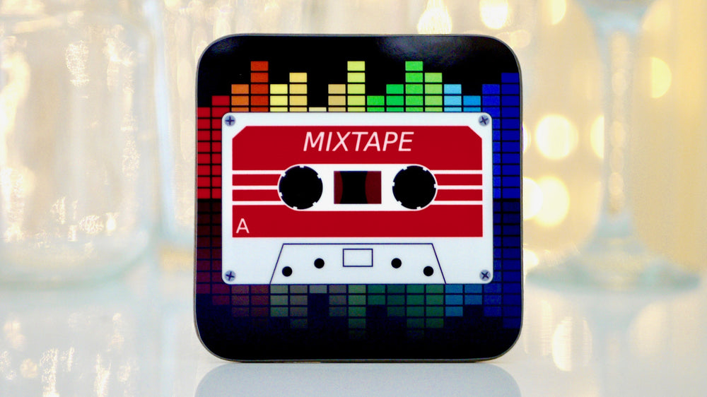 
            
                Load image into Gallery viewer, Retro 80s Cassette Coaster - Kitsch Republic
            
        