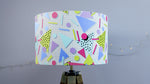 80s Retro Velvet Lampshade - Kitsch Republic