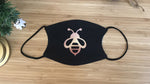 Rose Gold Bee Facemask / Face Covering - Kitsch Republic