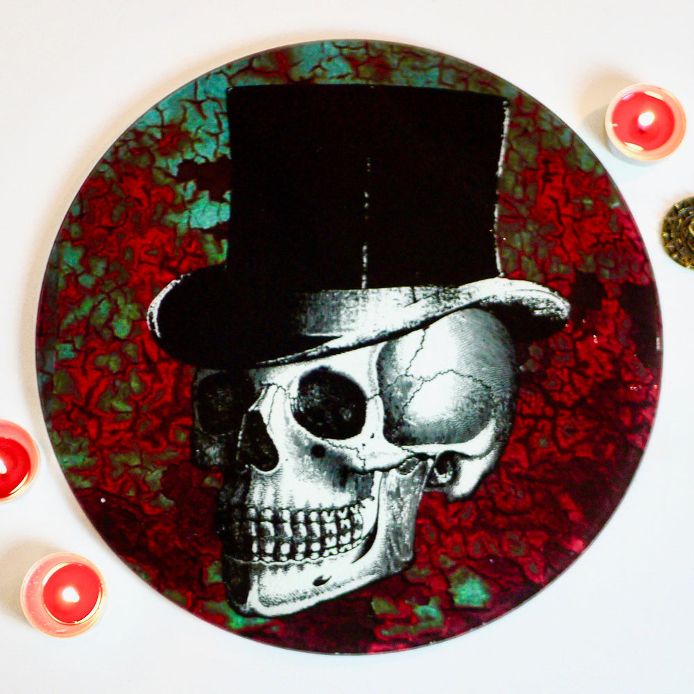 Skulls, Skeletons, Creepy Gift, Halloween Kitchen Accessory