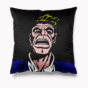 Scary Man Halloween Horror Velvet Cushion