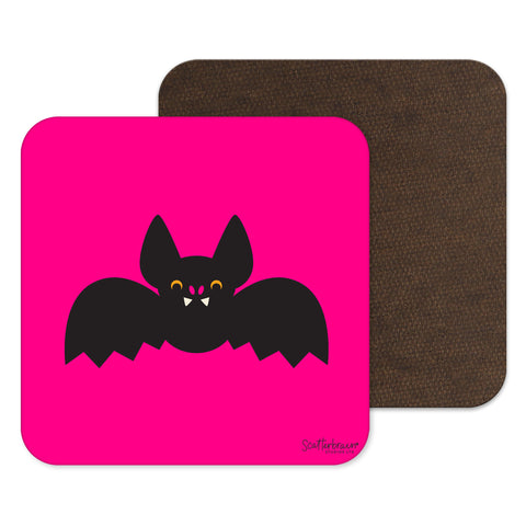 Scatterbrain Coaster - Ed The Bat - Kitsch Republic