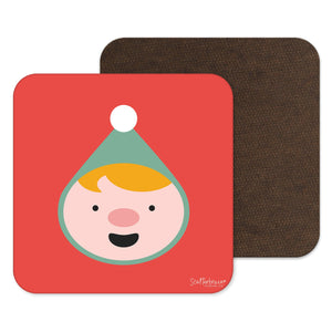 Scatterbrain Coaster - Christmas Elf - Kitsch Republic