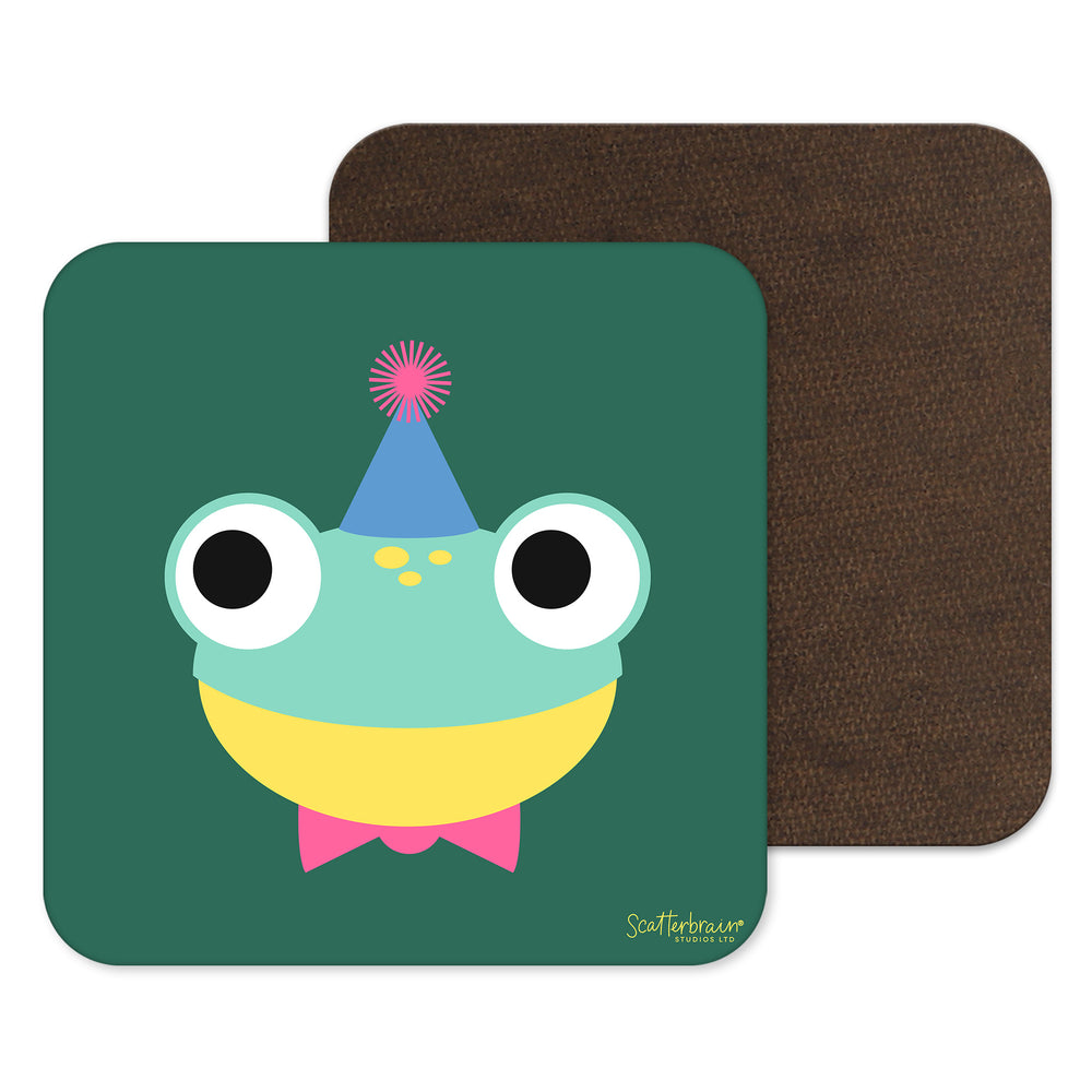 Scatterbrain Coaster - Frog - Kitsch Republic