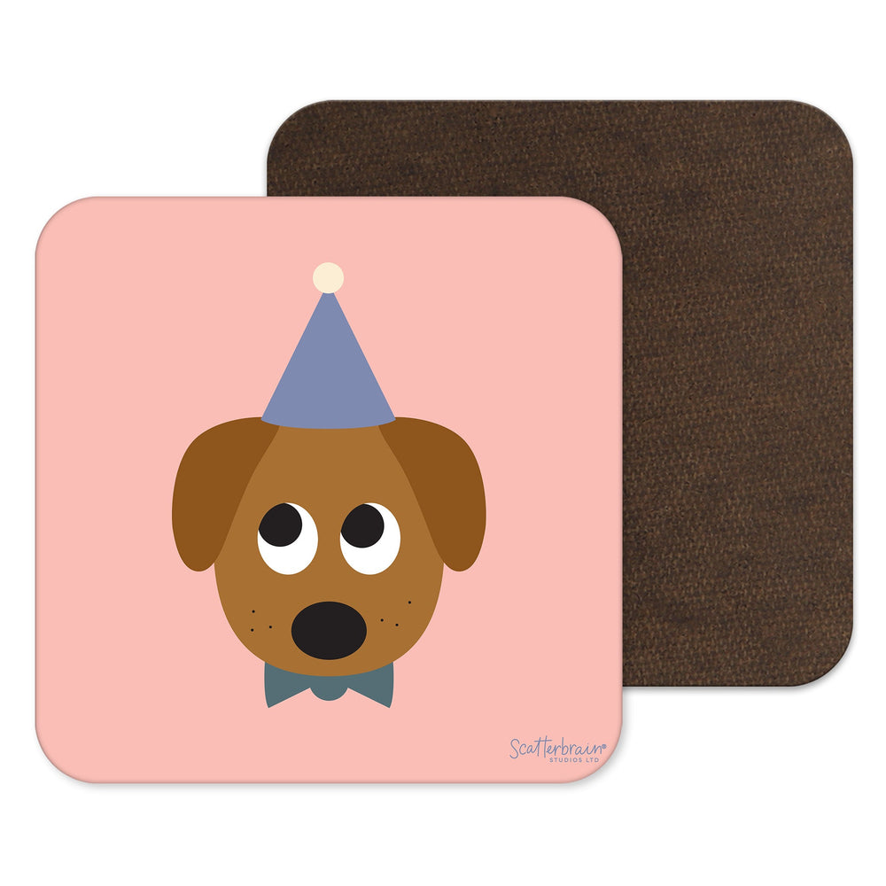Scatterbrain Coaster - Puppy - Kitsch Republic