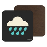 Scatterbrain Coaster - Rain Cloud - Kitsch Republic