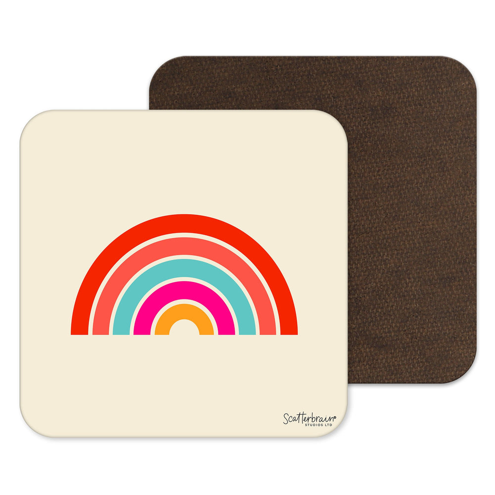 Scatterbrain Coaster - Rainbow - Kitsch Republic