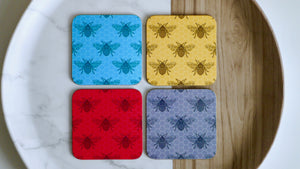 Manchester Bee, Manchester City Blue, Manchester Coaster, Manchester Drinks Mat