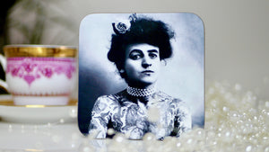 Tattoo Woman Vintage Coaster - Kitsch Republic