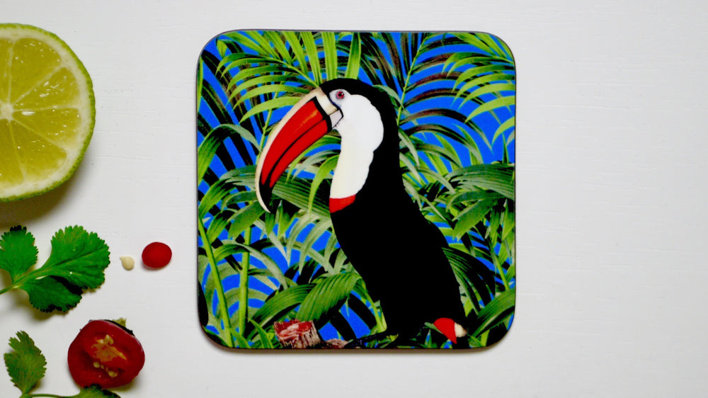 Toucan Tropical Bird Coaster - Kitsch Republic