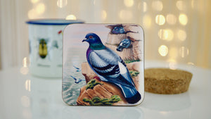 
            
                Load image into Gallery viewer, Pigeon Bird Coaster - Kitsch Republic
            
        