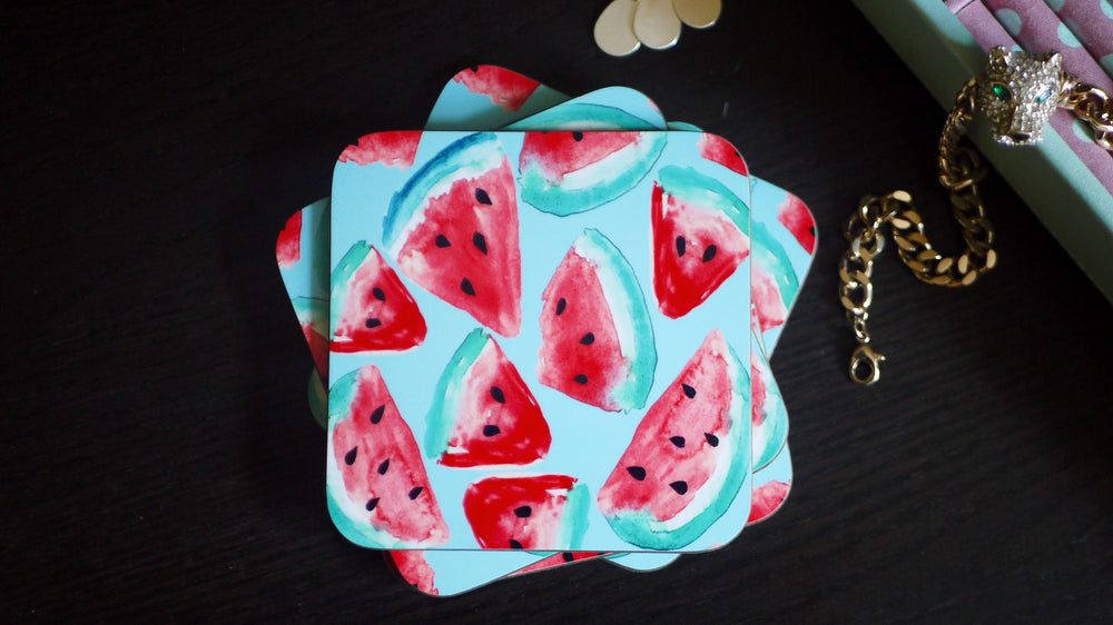Tropical Watermelon Coaster - Kitsch Republic