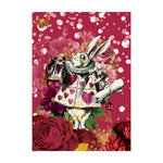 Alice in Wonderland A6 Greetings Card - White Rabbit - Kitsch Republic