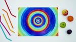 Rainbow 40cm x 30cm Worktop Saver - Kitsch Republic