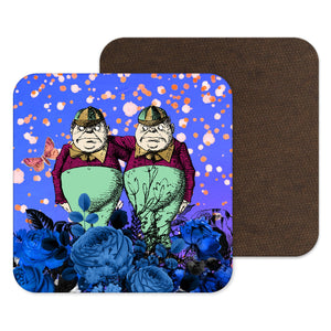 Tweedle Dum, Tweedle Dee, Gift, Drinks Mat, Coaster