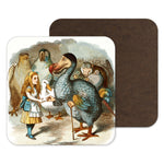 Alice in Wonderland Gift Drinks Coaster Drinks Mat Dodo