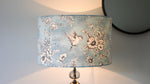 Pale Blue Classic Bird Design Lampshade - Kitsch Republic