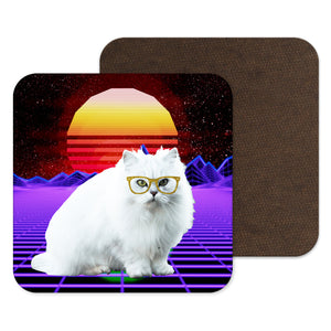 Disco Cat Coaster