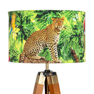 Crazy Jungle Leopard Jungle Lampshade - Kitsch Republic