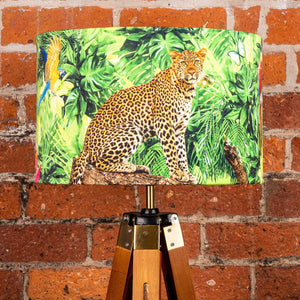 Crazy Jungle Leopard Jungle Lampshade - Kitsch Republic