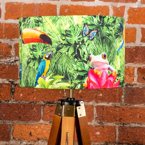 Crazy Jungle Leopard Jungle Lampshade - Kitsch Republic