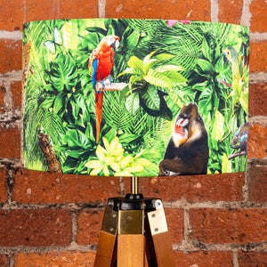 Crazy Jungle Leopard Jungle Lampshade - Kitsch Republic