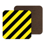 Hacienda Yellow and Black Coaster - Lighting Up Manchester Range - Kitsch Republic