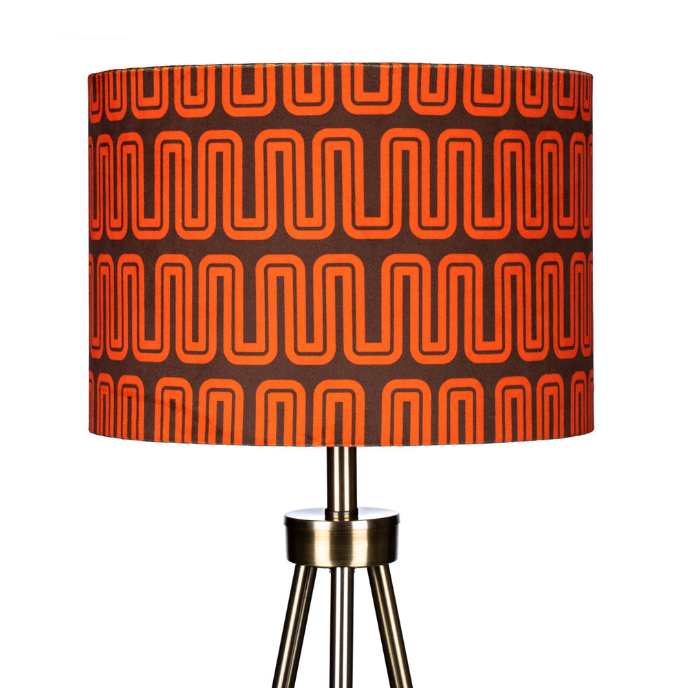 
            
                Load image into Gallery viewer, Manchester Lampshade - Retro 70s Design
            
        
