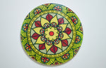 Orange Retro Glass Worktop Saver - Chopping Board - Placemat - Kitsch Republic