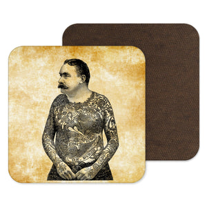 Tattoo Man - Tattoo Salon - Tattoo Parlour - Tattoo Gift, coasters, drinks mat, gift
