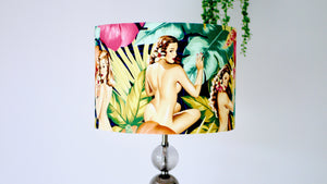 Tropical Pin Up Lampshade - Kitsch Republic