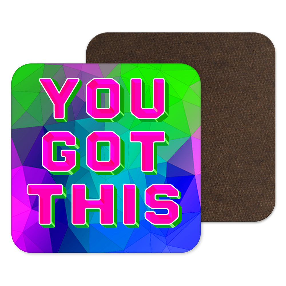 Motivational Coaster - YOU GOT THIS - Gift Stocking Filler